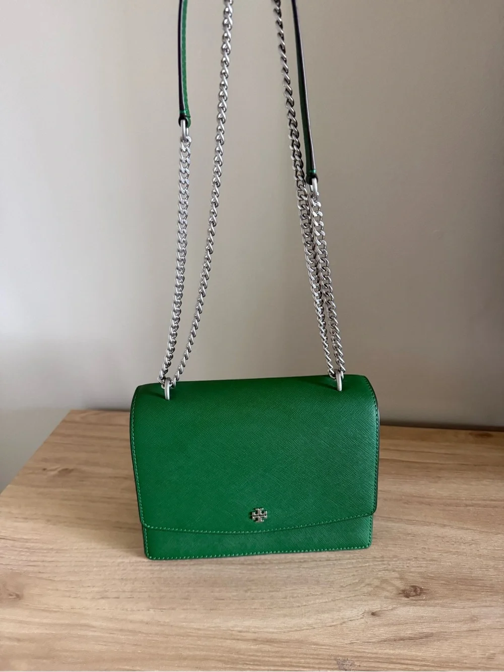 Tory Burch Emerson Shoulder/Crossbody Bag – Arugula Green NWOT